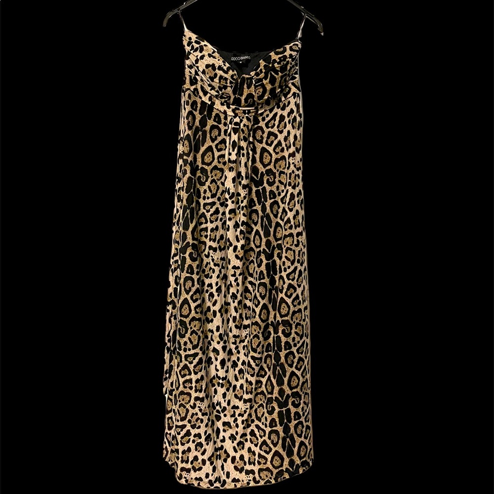 Super sexy Léopard Print Strapless Dress